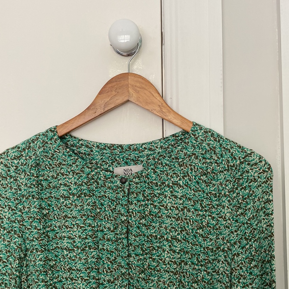 NOA NOA XS green dress - Picture 2 of 13